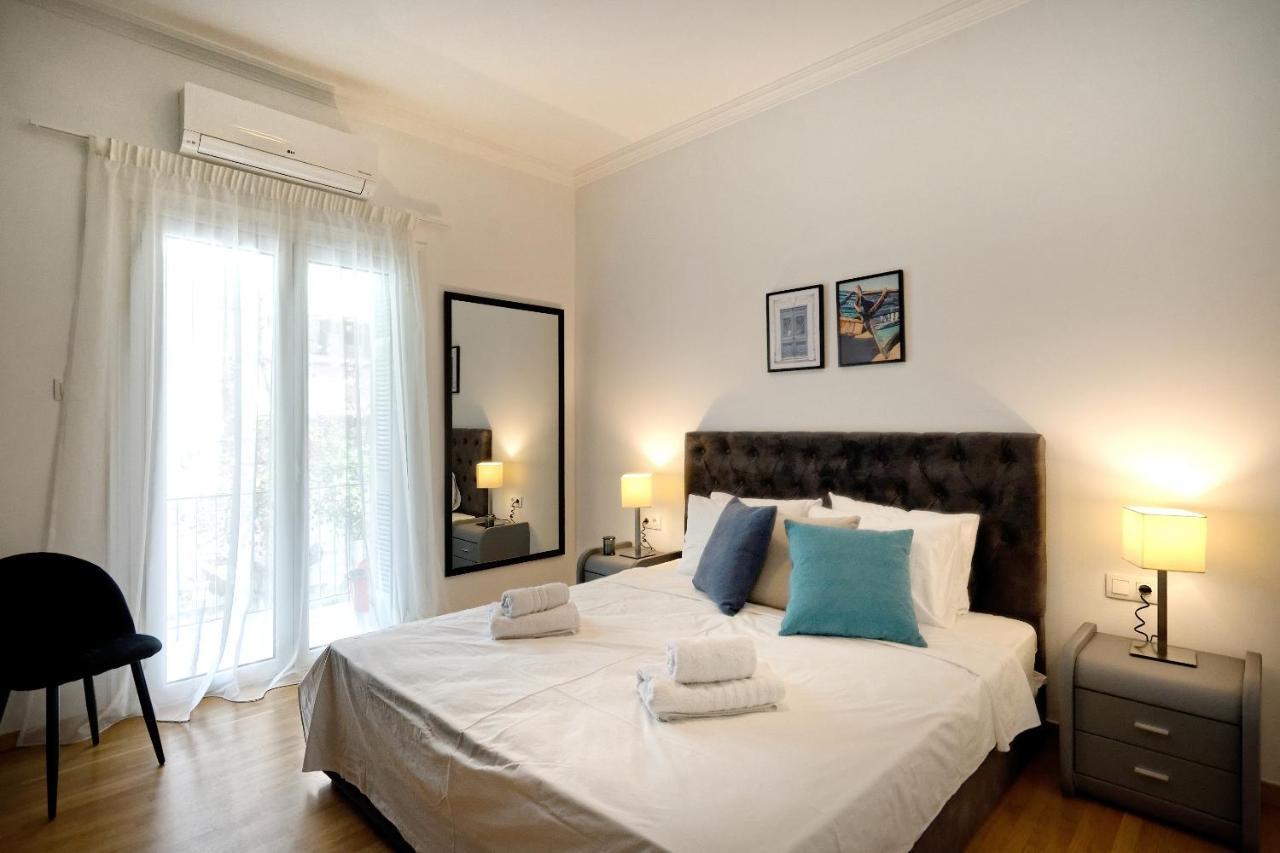 Elegant Big Apartment In Athens Center With Balcony Dış mekan fotoğraf